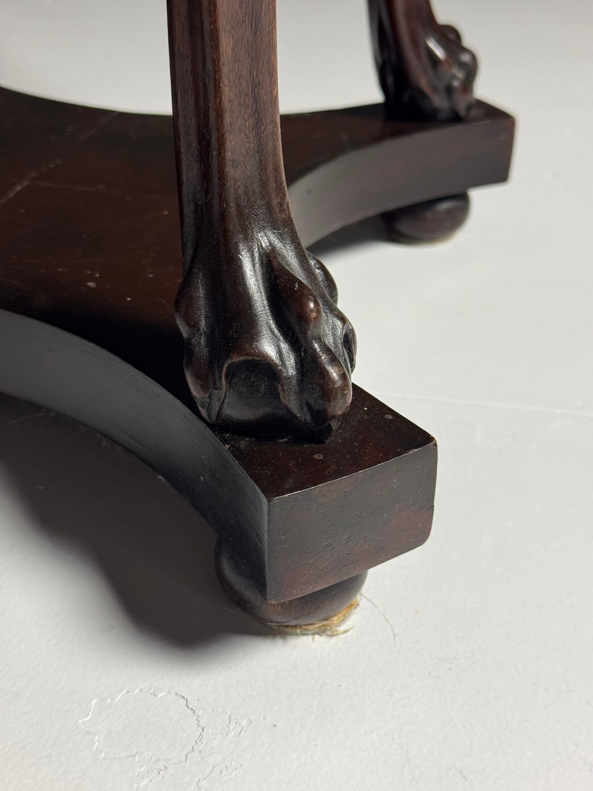 Empire gueridon 19th century mahogany