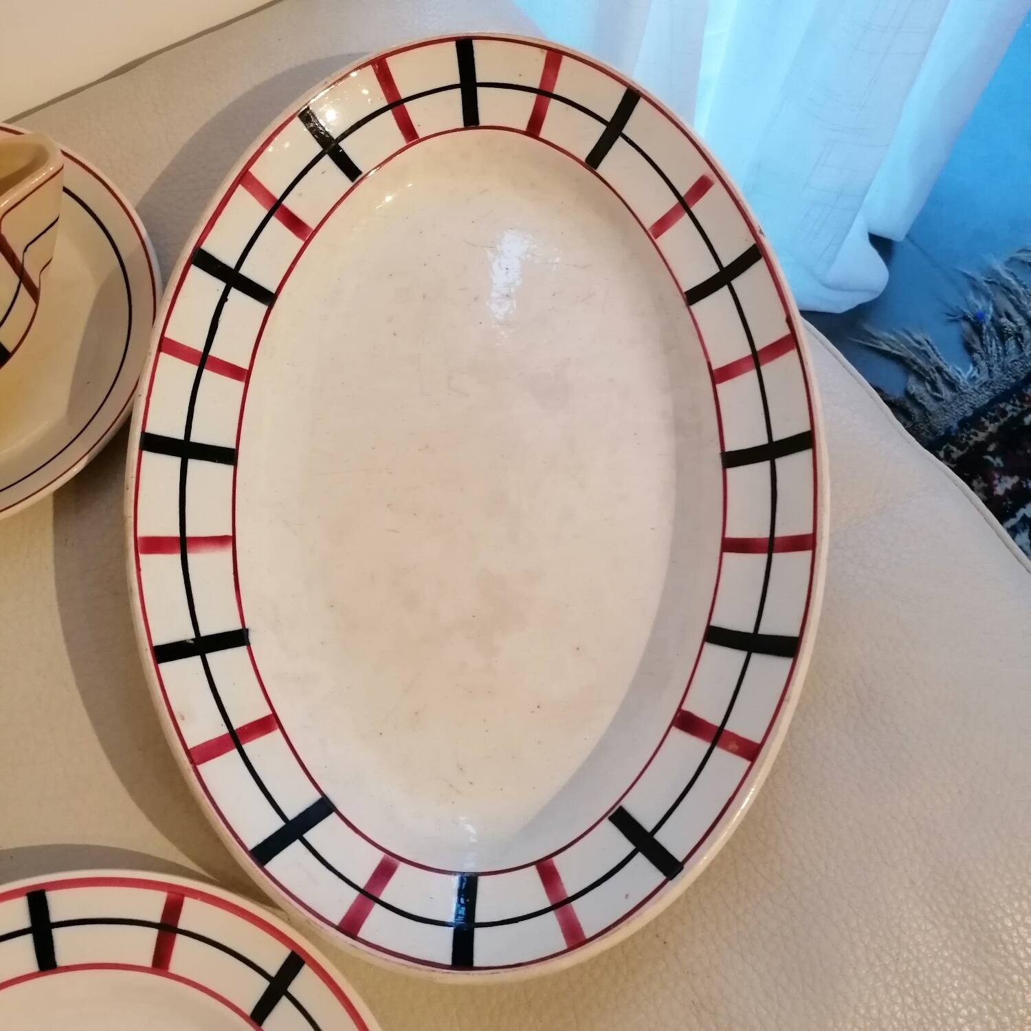 Old Basque tableware Saint Amand