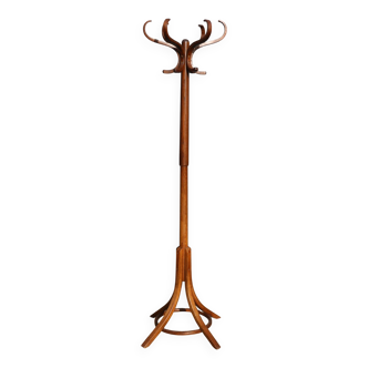 Baumann parrot coat rack, simple, dark beech (very good condition)