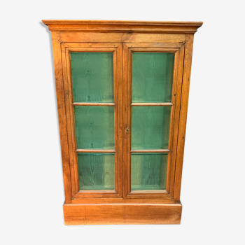 Ancienne vitrine en bois du XIX eme siècle.