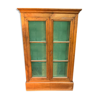 Ancienne vitrine en bois du XIX eme siècle.