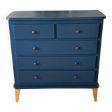 Rød Sødgren blue ganne chest of drawers