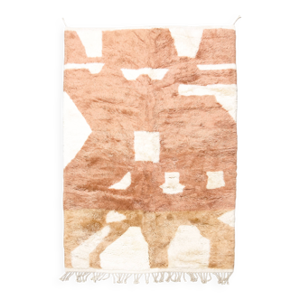 Moroccan Berber rug M'rirt terracotta 2.50x1.57m