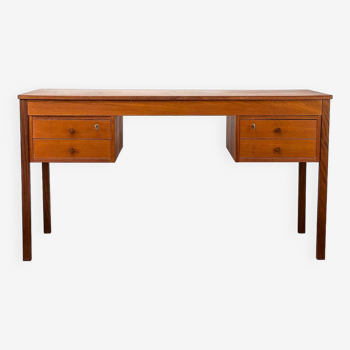 Teak Desk with four drawers from Domino Møbler, 1970s