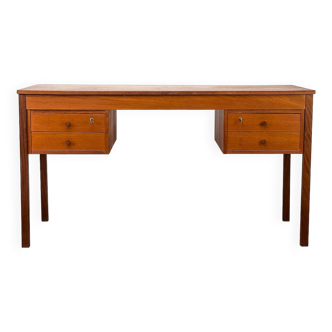 Teak Desk with four drawers from Domino Møbler, 1970s