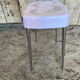 Vintage Bathroom Stool GILAC 1480 Bakelite + Chrome Compass Legs