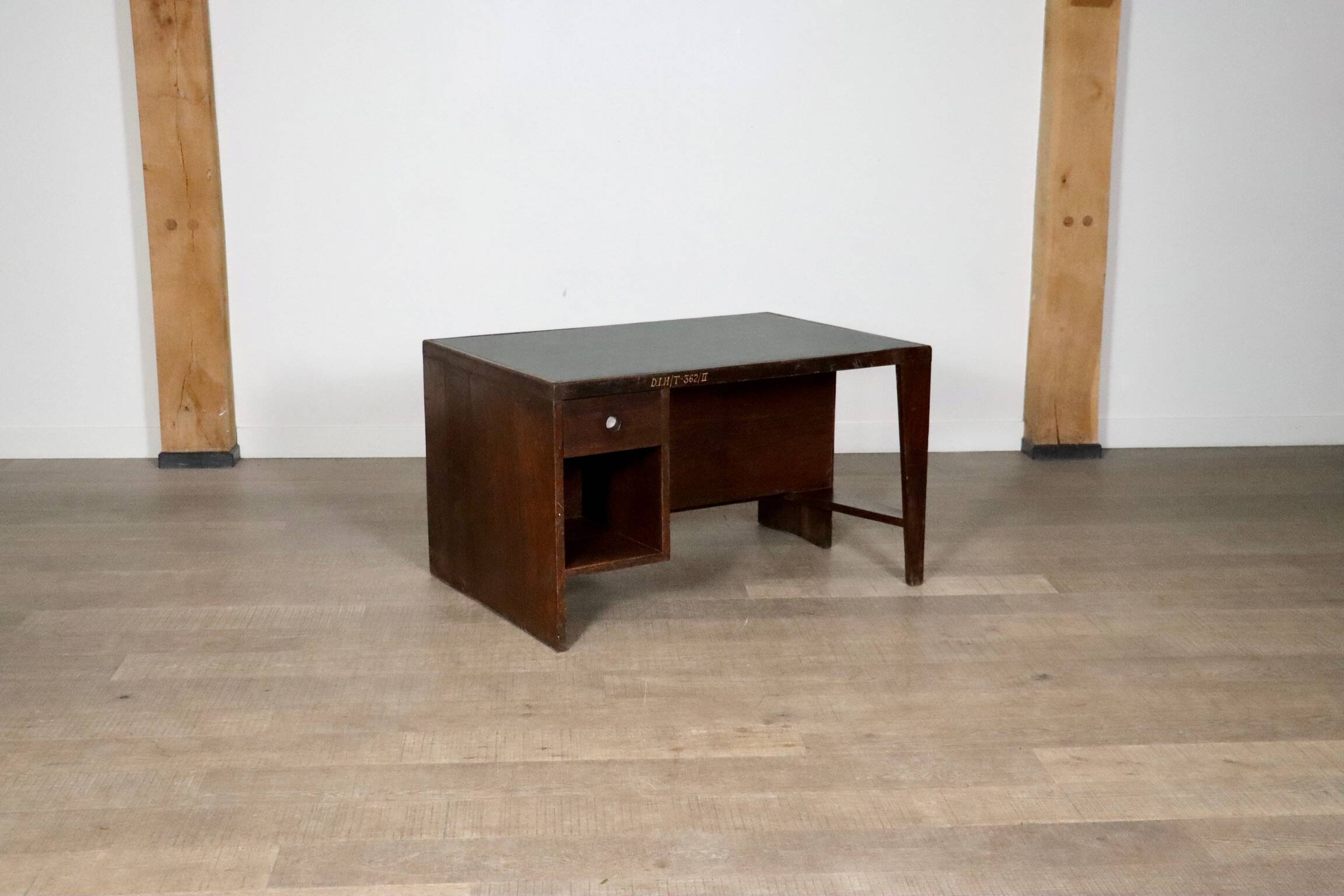 Pierre Jeanneret Pigeonhole Desk PJ-BU-02-A, India 1950s