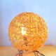Rattan ball lamp
