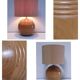 lamp base ball IMT design solid wood