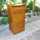 Oak curtain binder