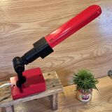 Vintage 70's red desk lamp.