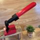 Vintage 70's red desk lamp.