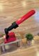 Vintage 70's red desk lamp.