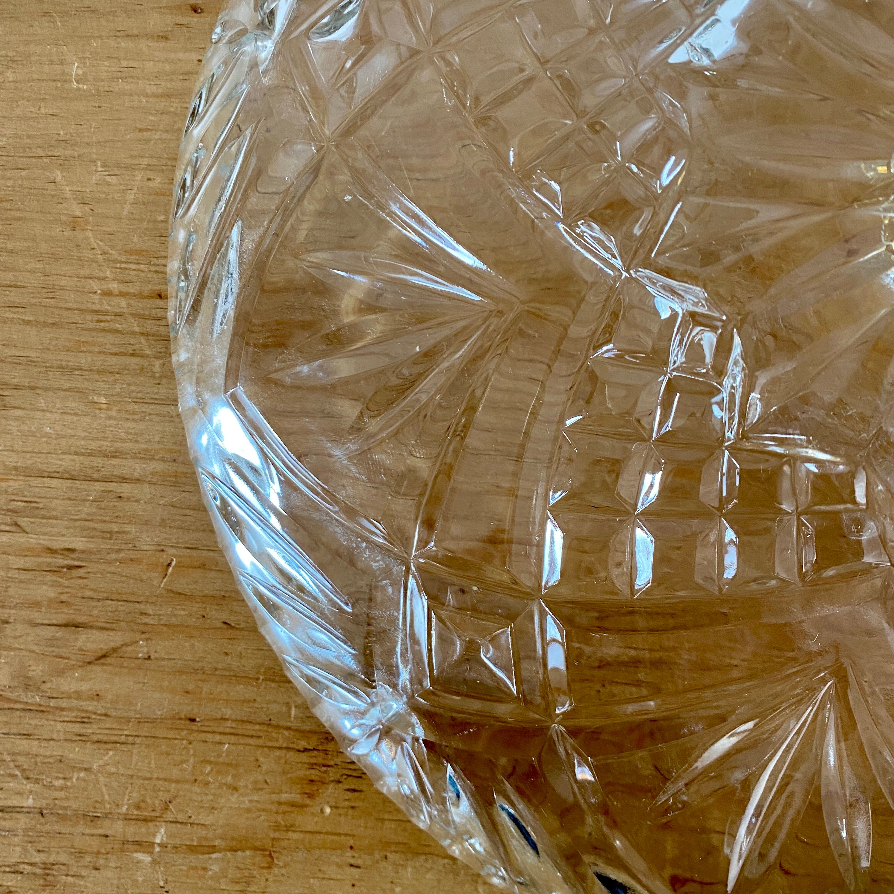 Suspension abat-jour vintage en verre