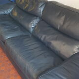 Poltrona Frau leather sofa
