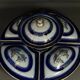 5-piece English earthenware cutlery set, silent servant