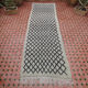 Tapis Beni Ouarain couloir 100% laine marocain 300 x 95cm