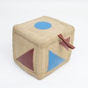Vintage cube therapeutic toy by Renate Müller for H. Josef Leven, Sonneberg, 1960s