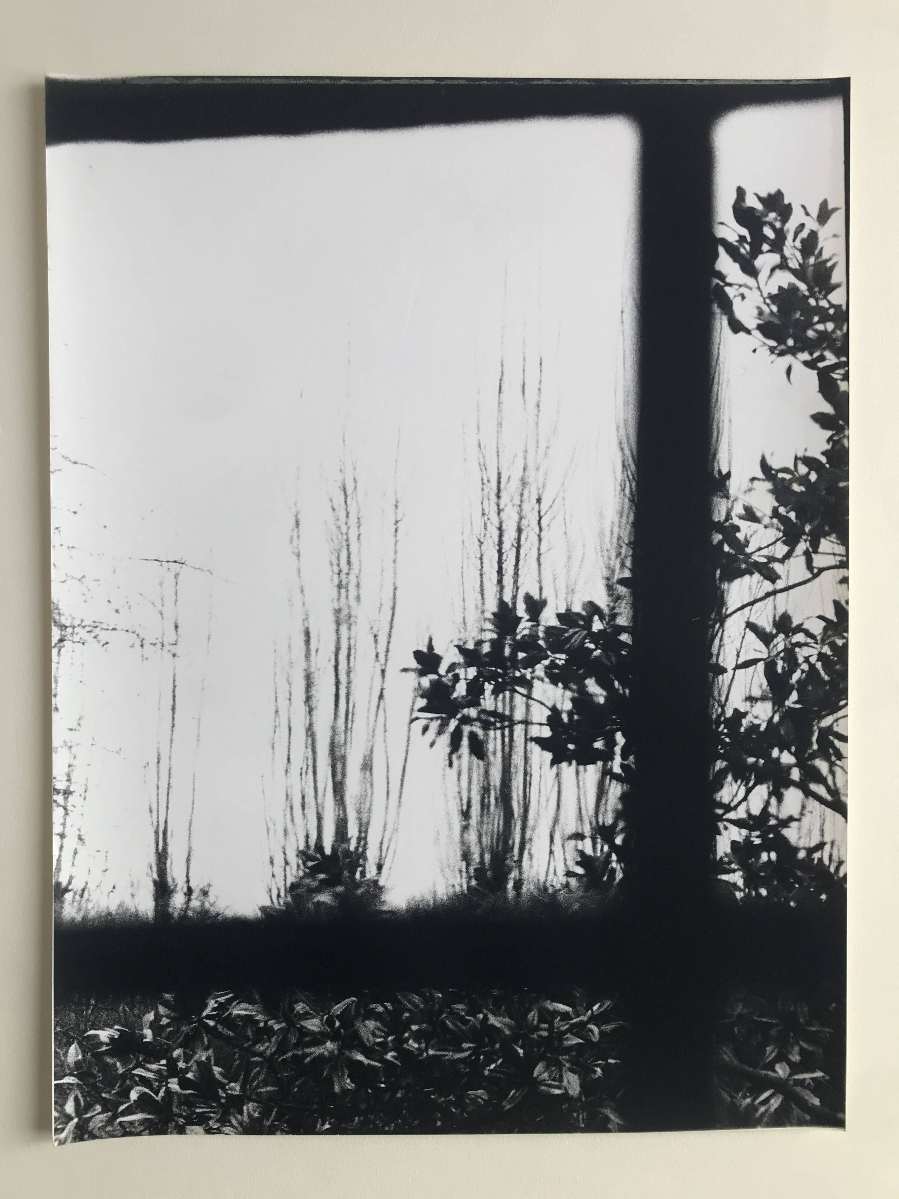 Rosine nusimovici, untitled (window), c 1980. black and white silver print