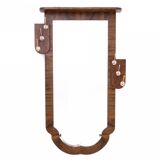 Art Deco wardrobe, mid-20th century, Poland.