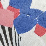 Painting stylized flowers