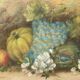 Still life from the early 20th century, oil on cardboard signed Lance