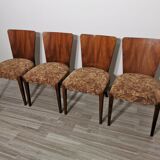 Art Deco Style Dining Chairs by Jindrich Halabala