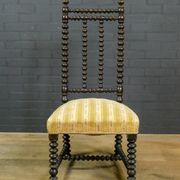 Antique french bobbin chair, 19th century