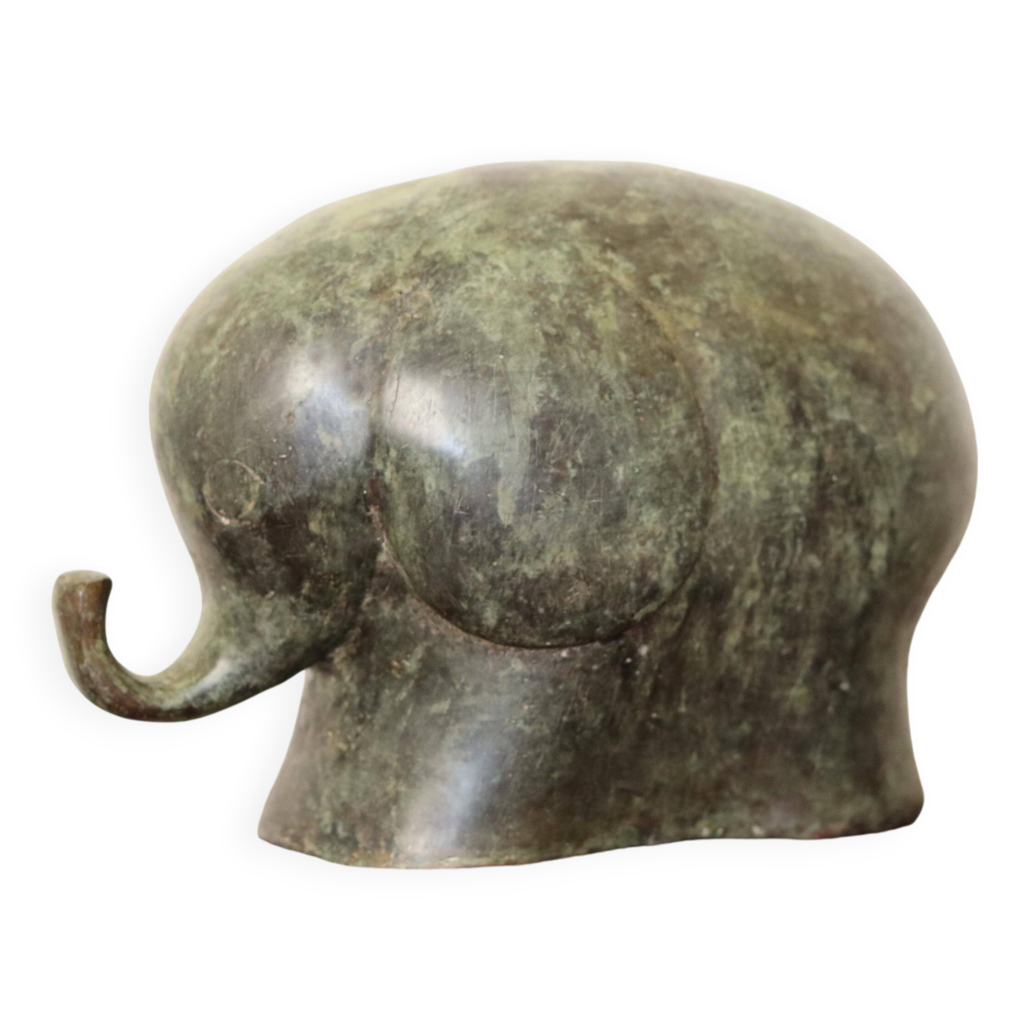 Large Vintage Elephant Sculpture