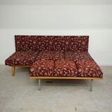 Daybed 55-17 bench by Frantisek Jirak for Tatra Pravenec 1960