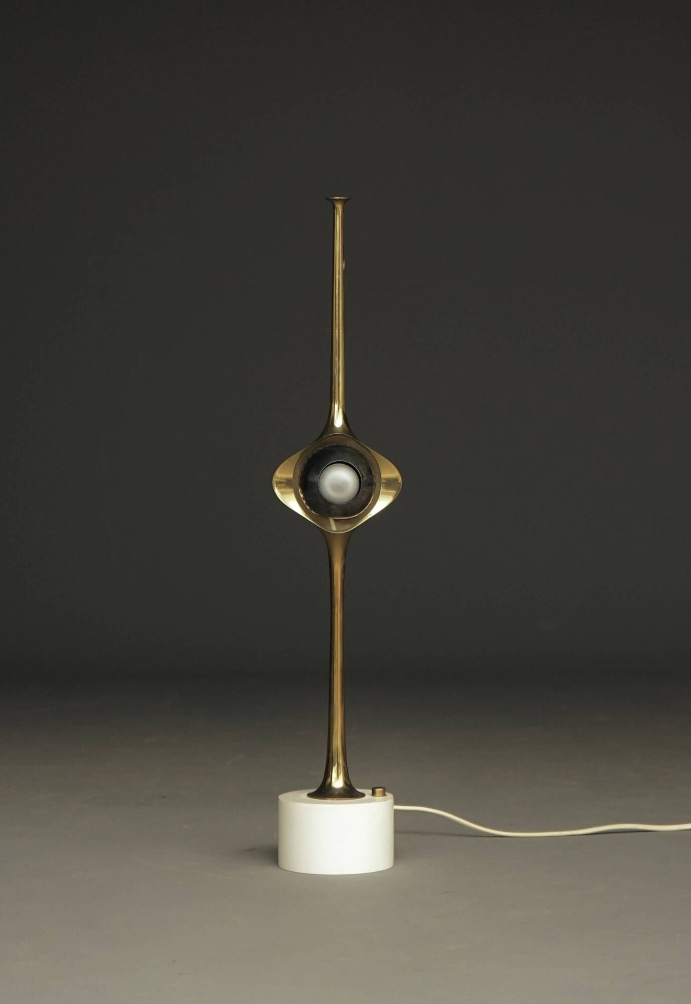 Angelo Lelli 12919 Cobra Lamp for Arredoluce. Italy 1960s