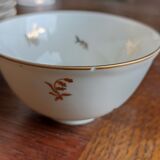 Foëcy porcelain coffee set - SFP - White and gold