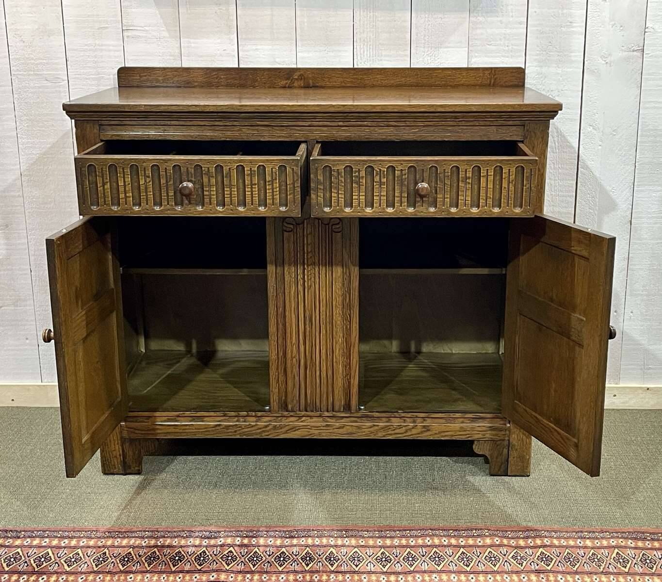 English oak sideboard from the 1950s