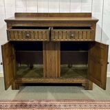 1950s English oak sideboard
