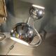 Flexible "snake eye balls" lamp by Goffredo Reggiani, chrome steel 1970s
