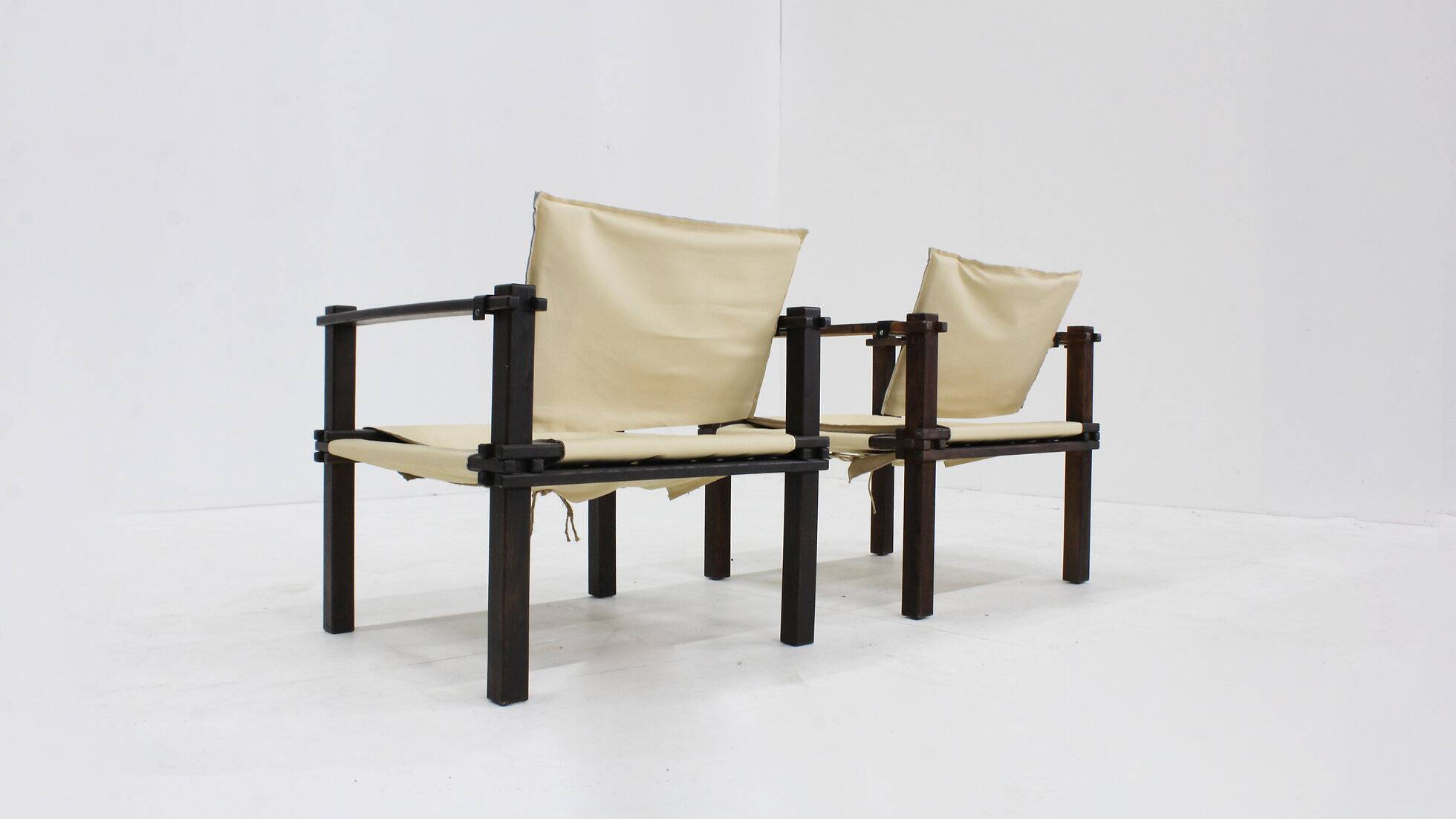 Set of Mid Century Modern armchairs by Gerd Lange for Bofinger, Germany 1960s