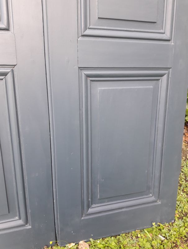 Paire de portes 222x97,5cm de placard