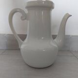 Vintage porcelain teapot and coffee maker Aluminite Frugier