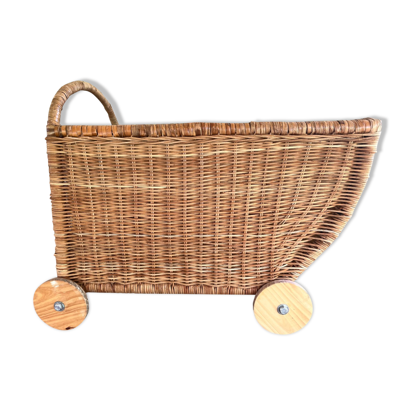 Rattan trolley/stroller