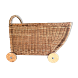 Rattan trolley/stroller