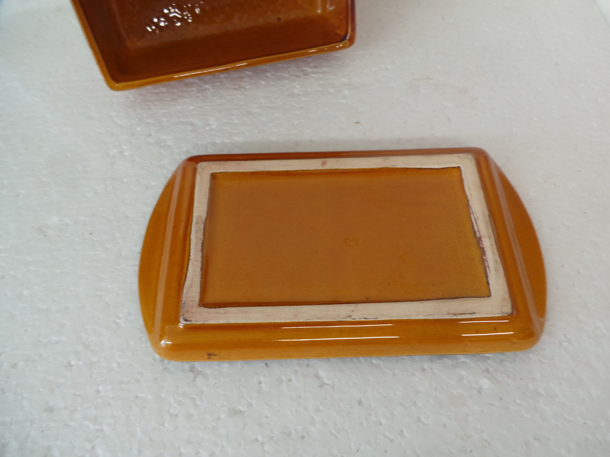 Vintage butter orange