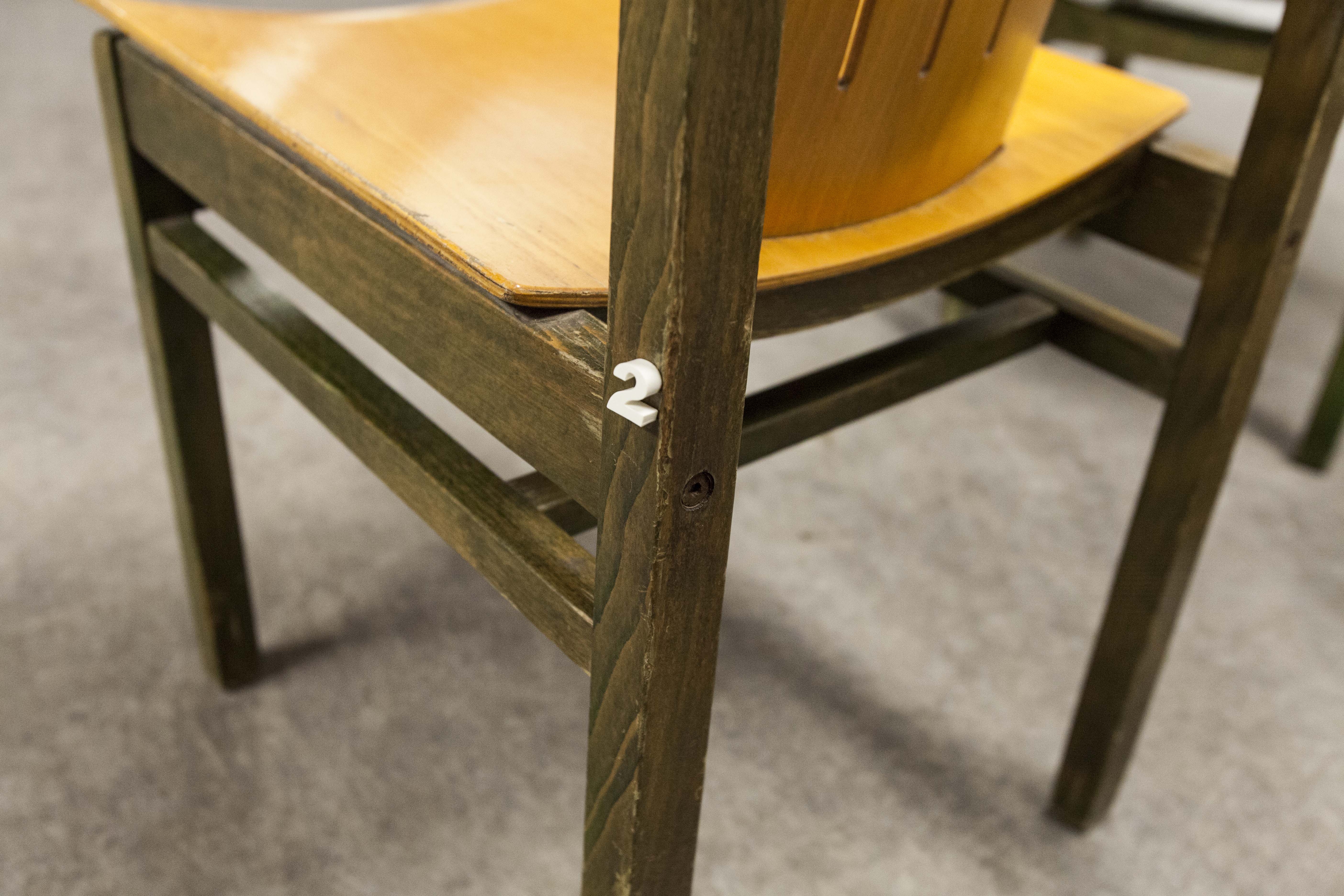 6 Baumann 'Argos' chairs