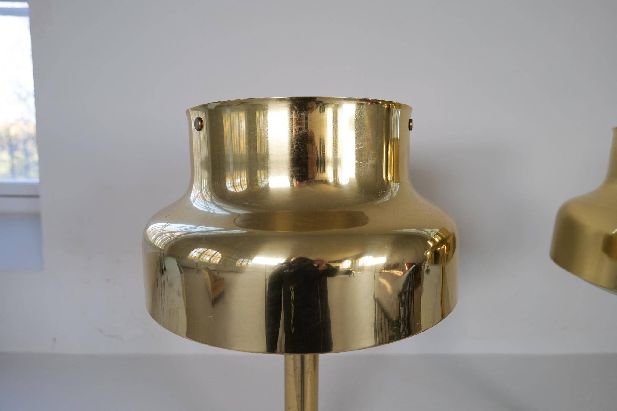 Pair of "Bumling" table lamps mid-century modern Ateljé Lyktan, 1960s