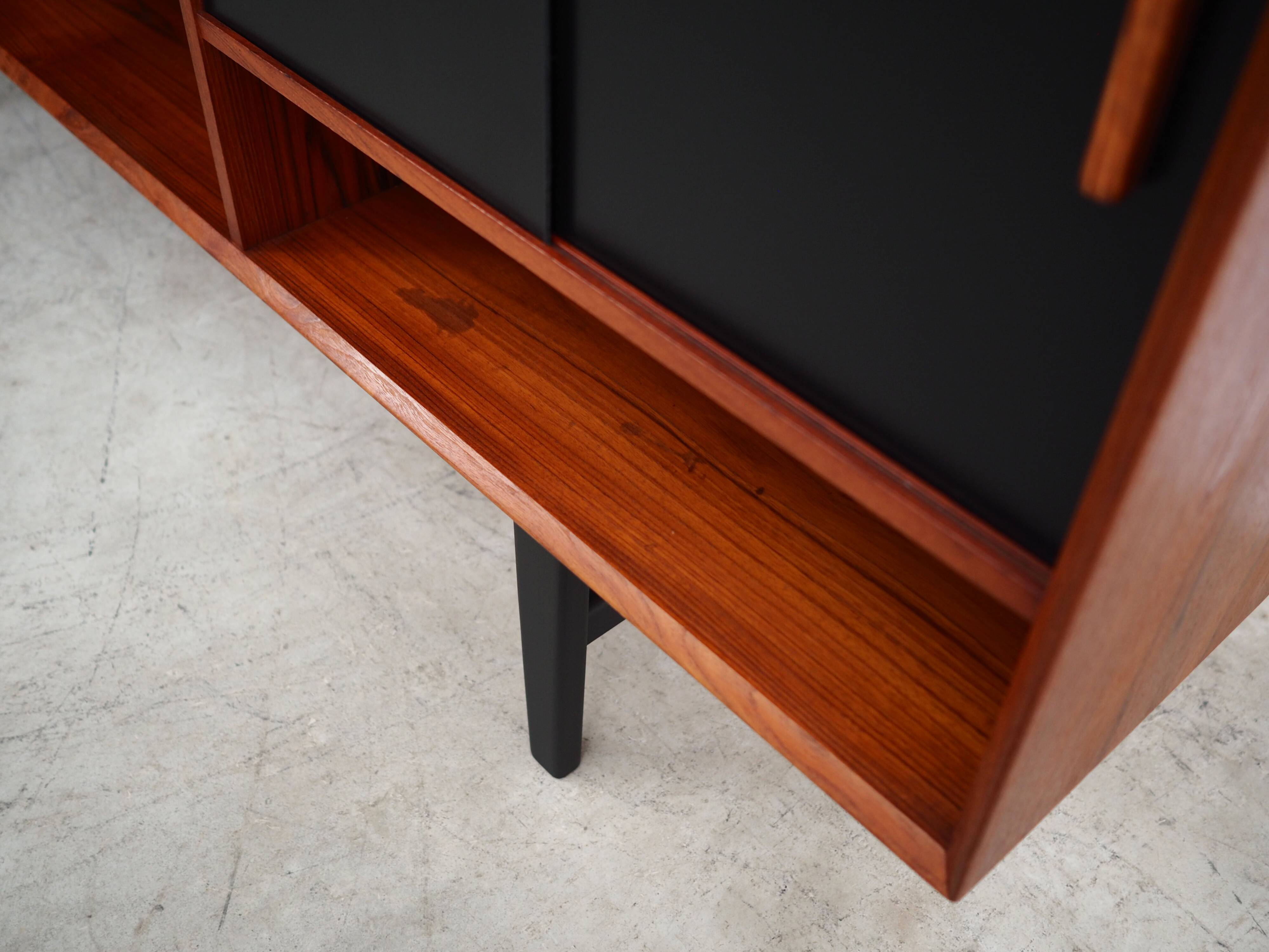 Teak bookcase, Danish design, 1970s, production: Denmark