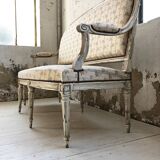 Louis XVI style bench