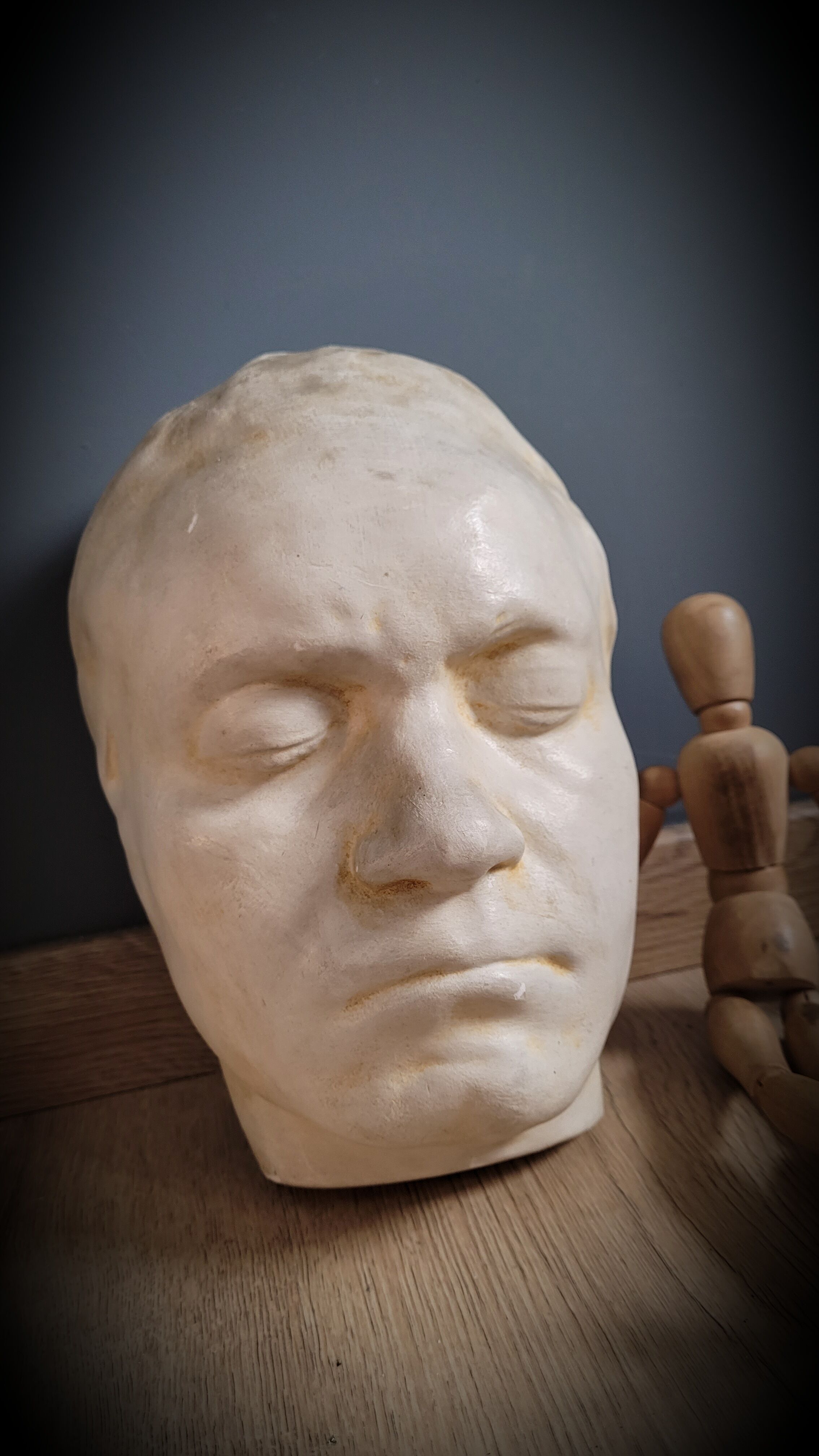 Vintage Ludwig van Beethoven plaster mask