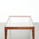 Art Deco coffee table with a glass top in very good condition