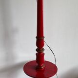 Wooden floor lamp base from the 60s