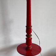 Pied de lampadaire en bois des années 60