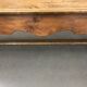 19th oak bench